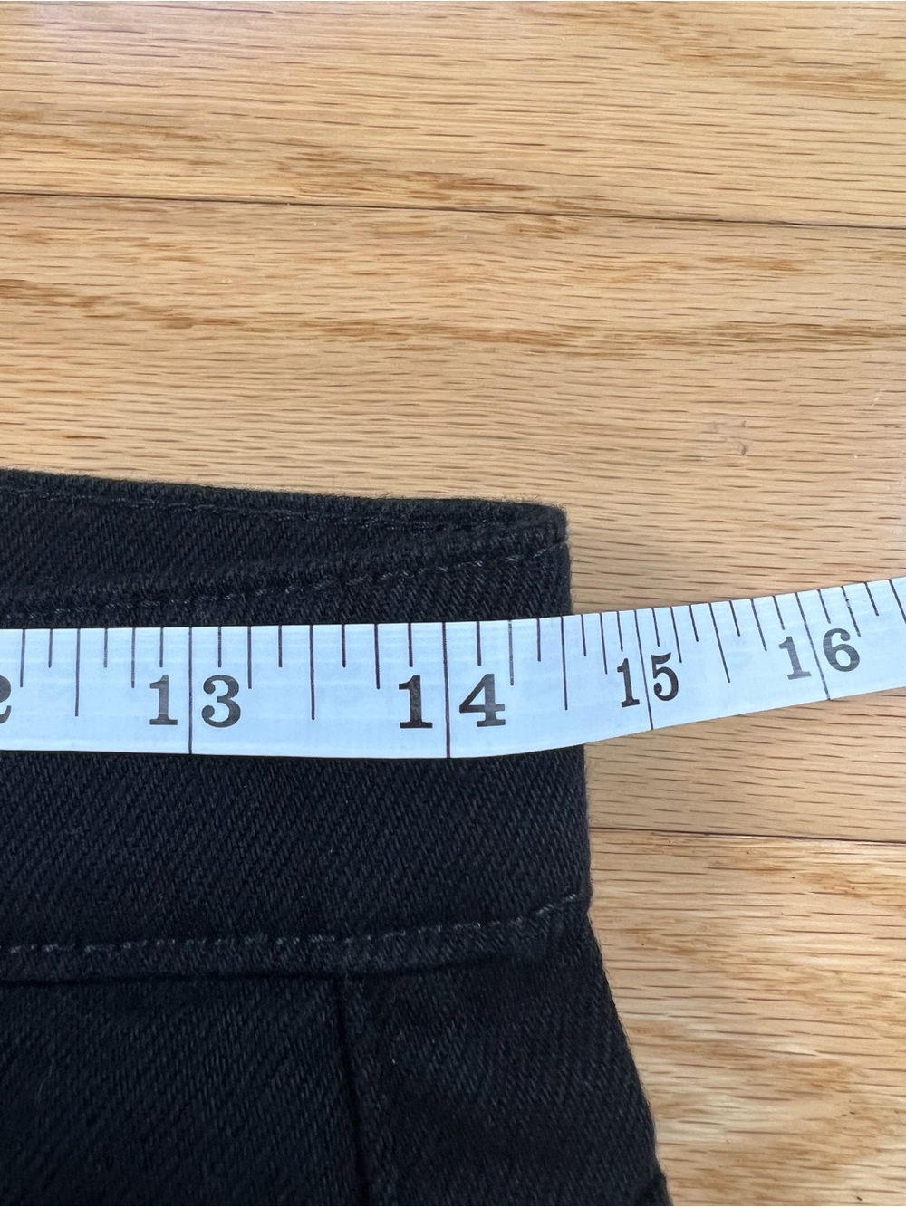 NWT MISS SIXTY Black Flared Cargo Denim Jeans with Zipper Pockets in Size XS - Picture 11 of 16